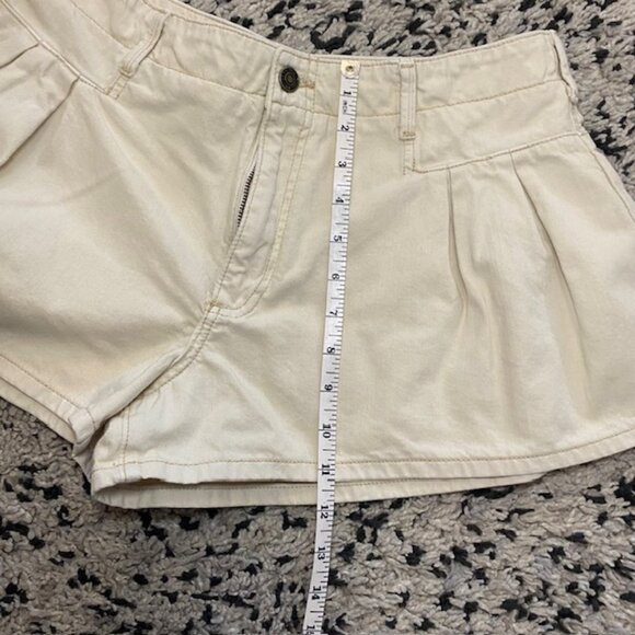Free People We The Free Shorts Pleats Size 30 Y2K inspired Short School Girl - Picture 10 of 12